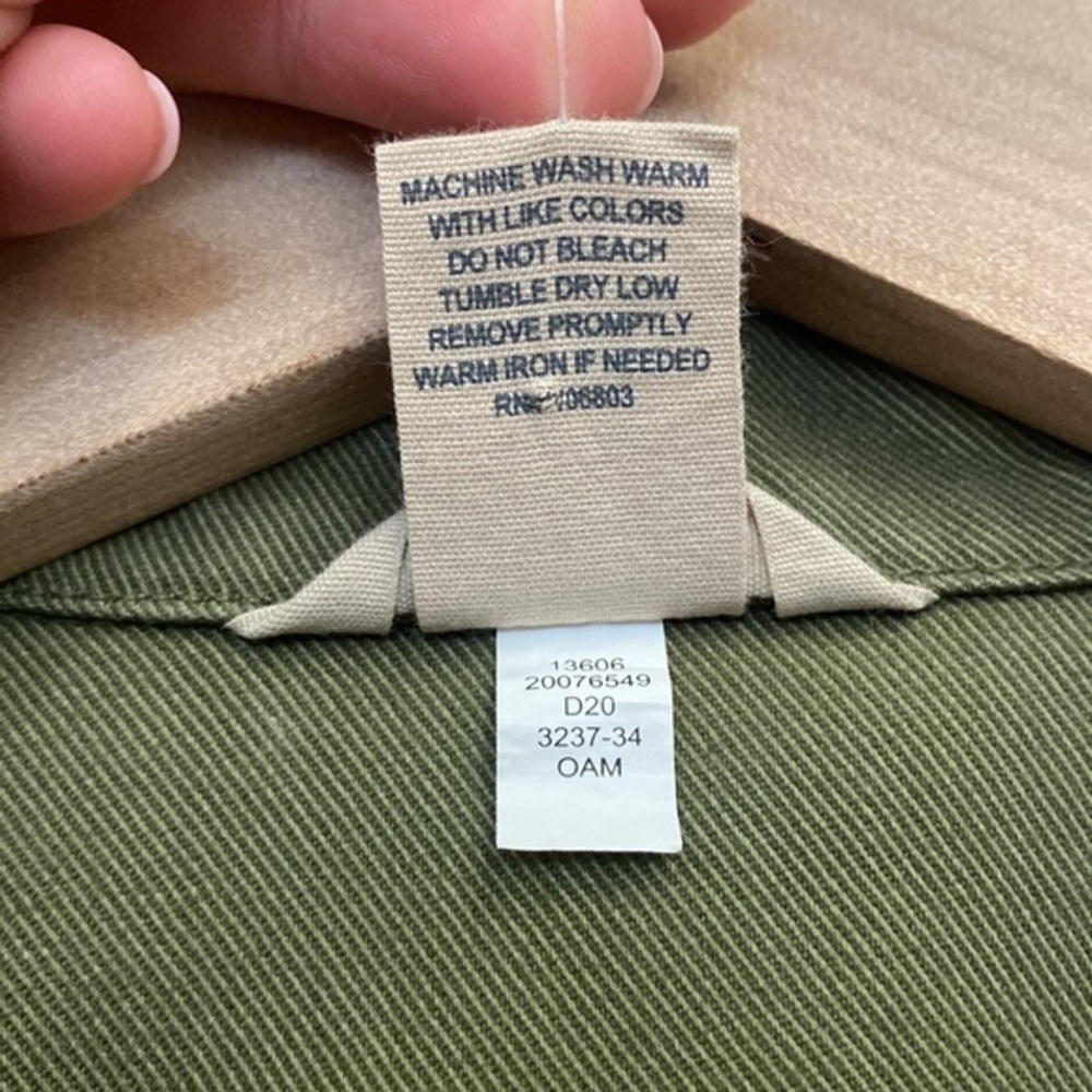 Duluth Trading Company Women's Makers Studio Tie Duster 000417500 oakmoss medium - Picture 8 of 10